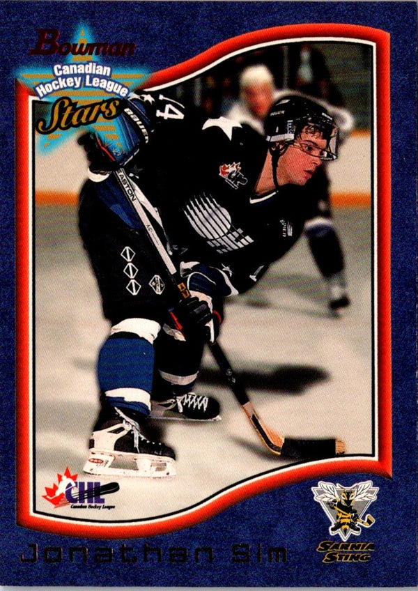 1997 Bowman CHL Jonathan Sim #31