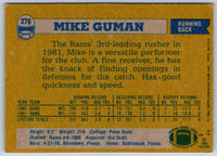 1982 Topps Mike Guman #376