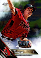2016 Topps Chrome Zack Greinke #38