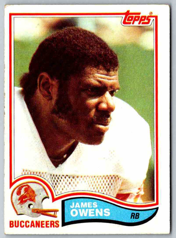1982 Topps James Owens #504