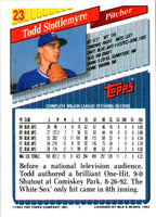 1993 Topps Gold Todd Stottlemyre #23