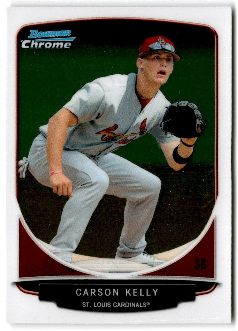 2013 Bowman Chrome Prospects Carson Kelly