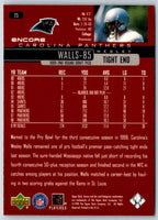 1999 Upper Deck Encore Wesley Walls #25