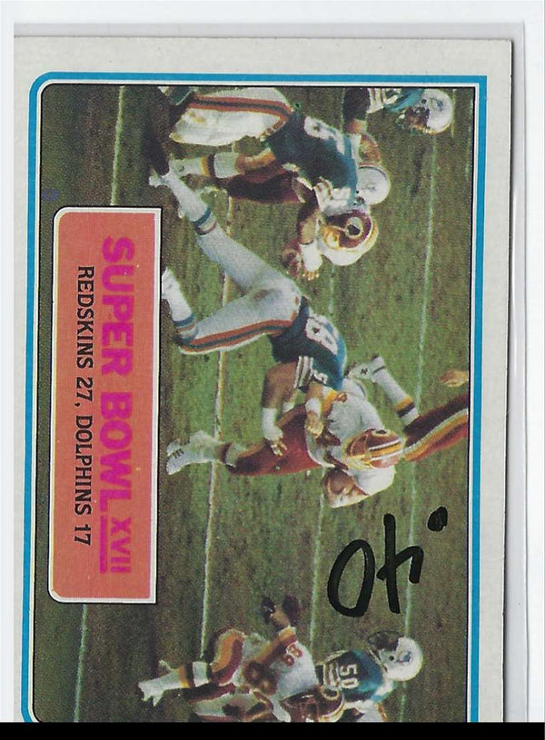 1983 Topps Super Bowl XV #12