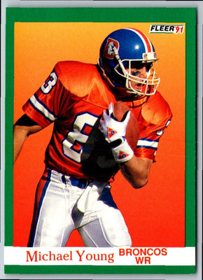 1991 Fleer Michael Young #57