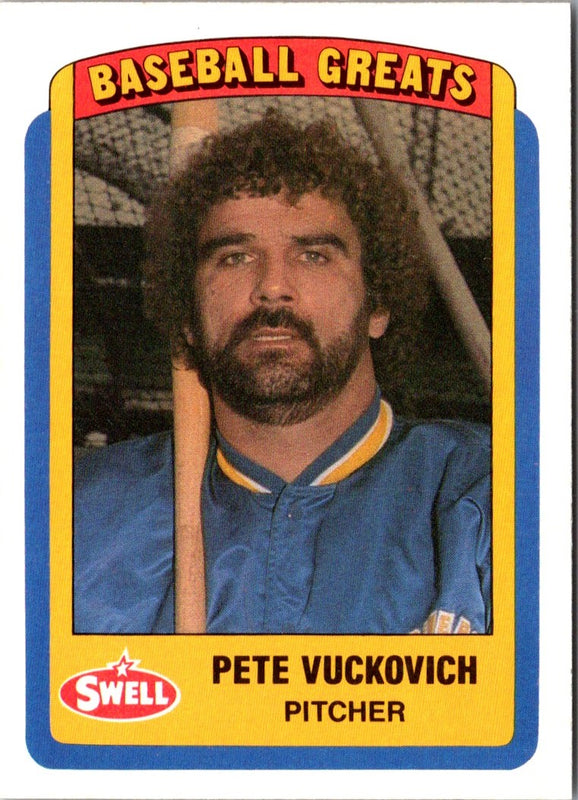 1990 Swell Baseball Greats Pete Vuckovich #83