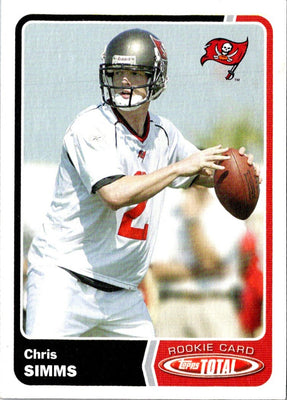 2003 Topps Total Chris Simms #525 Rookie