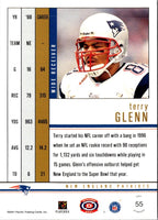 2001 Pacific Dynagon Retail Silver Terry Glenn #55 /199