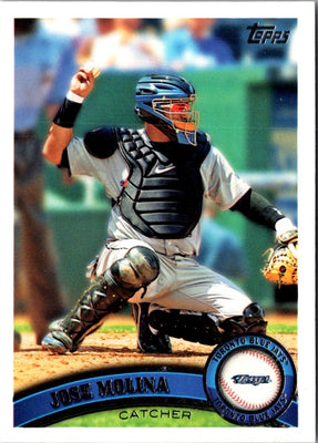 2011 Topps Jose Molina #414