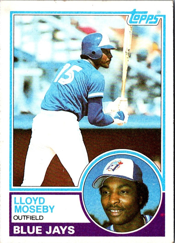 1983 Topps Lloyd Moseby #452