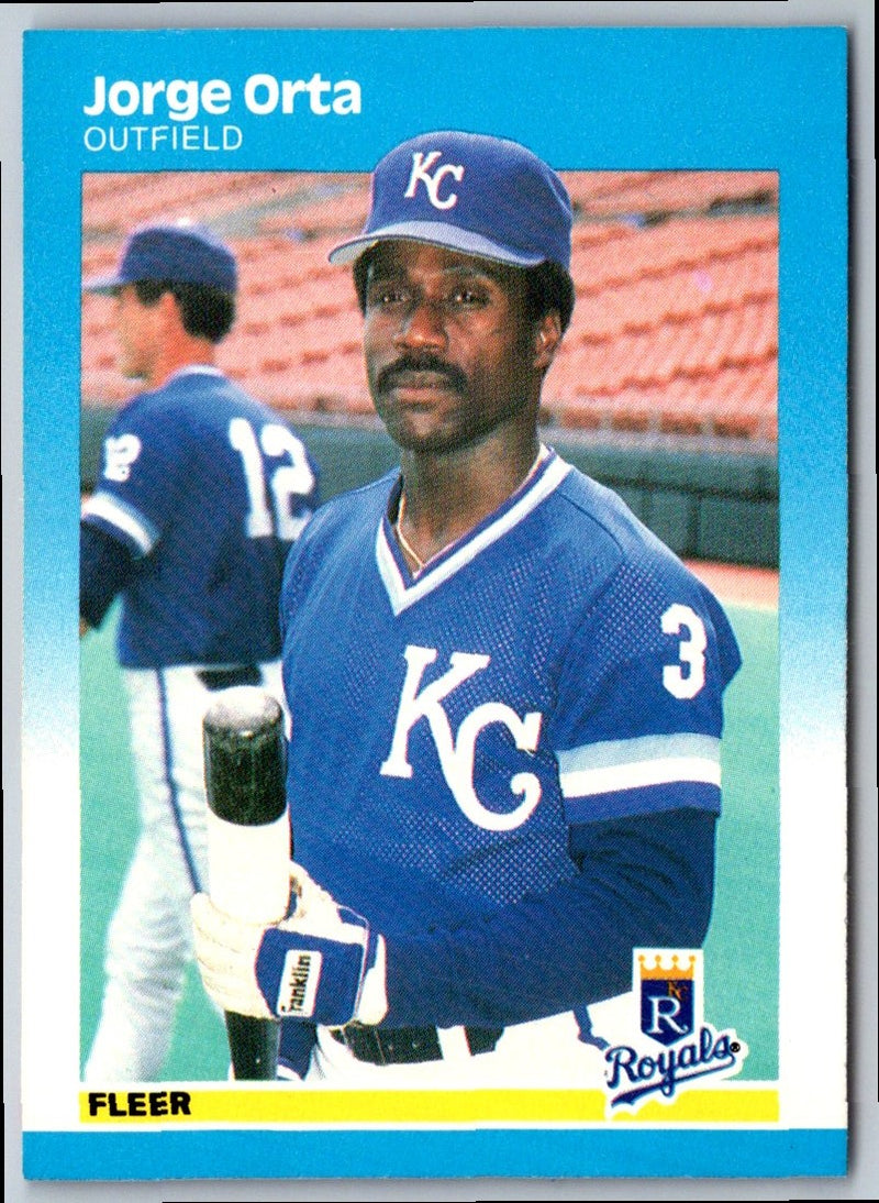 1987 Fleer Jorge Orta