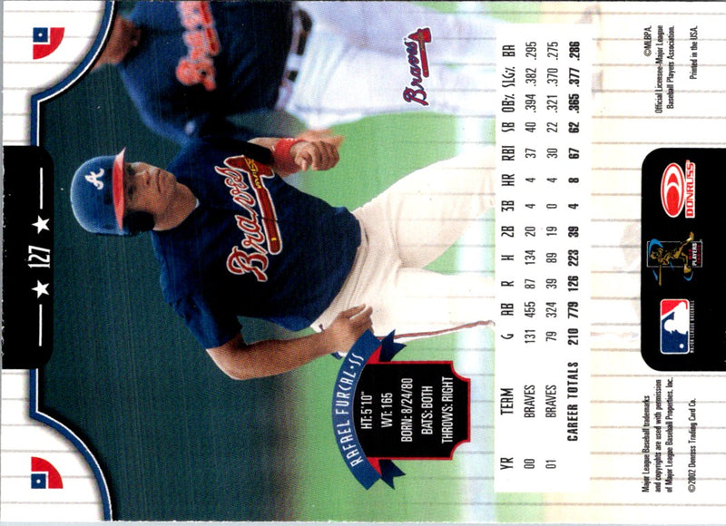 2002 Donruss Rafael Furcal