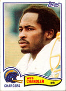 1982 Topps Wes Chandler