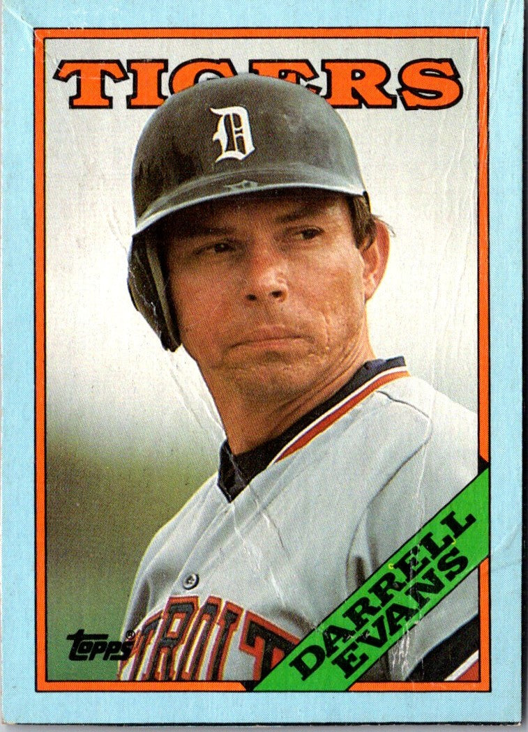 1988 Topps Darrell Evans