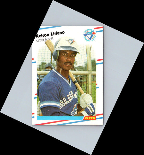 1988 Fleer Nelson Liriano #117 Rookie