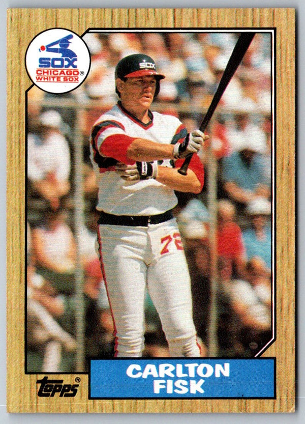 1987 Topps Carlton Fisk #756