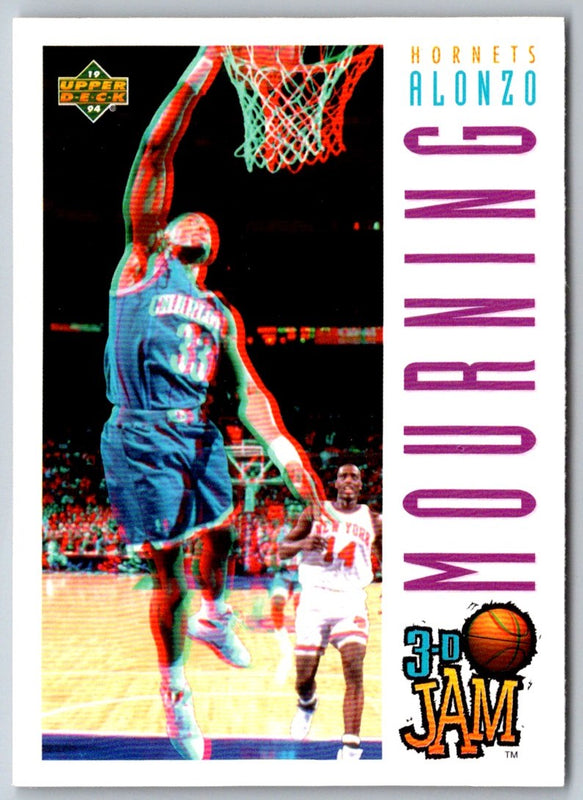1993 Upper Deck Pro View Alonzo Mourning #100