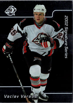 2001 Be a Player Signature Series Vaclav Varada #054