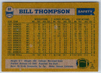 1982 Topps Bill Thompson #88
