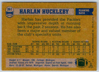 1982 Topps Harlan Huckleby #361