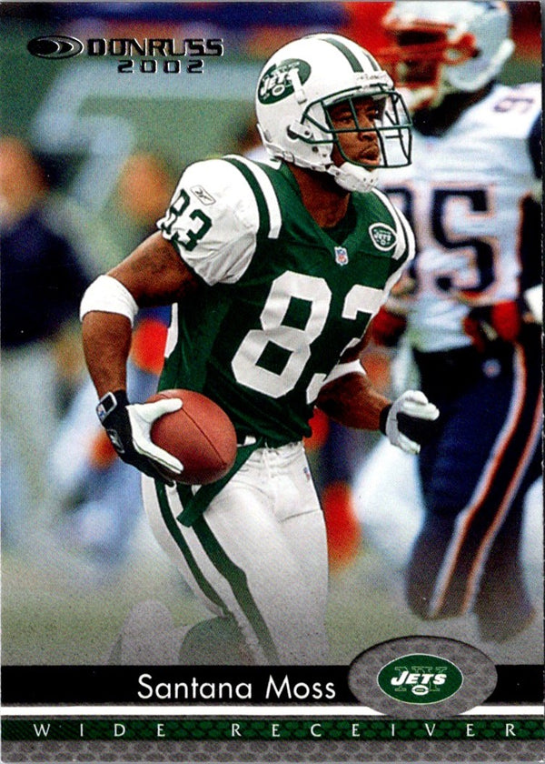 2002 Donruss Santana Moss #128