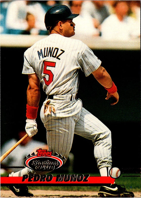 1993 Stadium Club Members Only Pedro Munoz #117