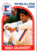 1989 Hoops All-Star Panels Perforated Brad Daugherty