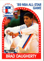 1989 Hoops All-Star Panels Perforated Brad Daugherty #48