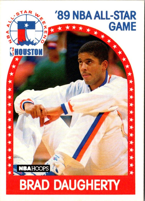 1989 Hoops All-Star Panels Perforated Brad Daugherty #48