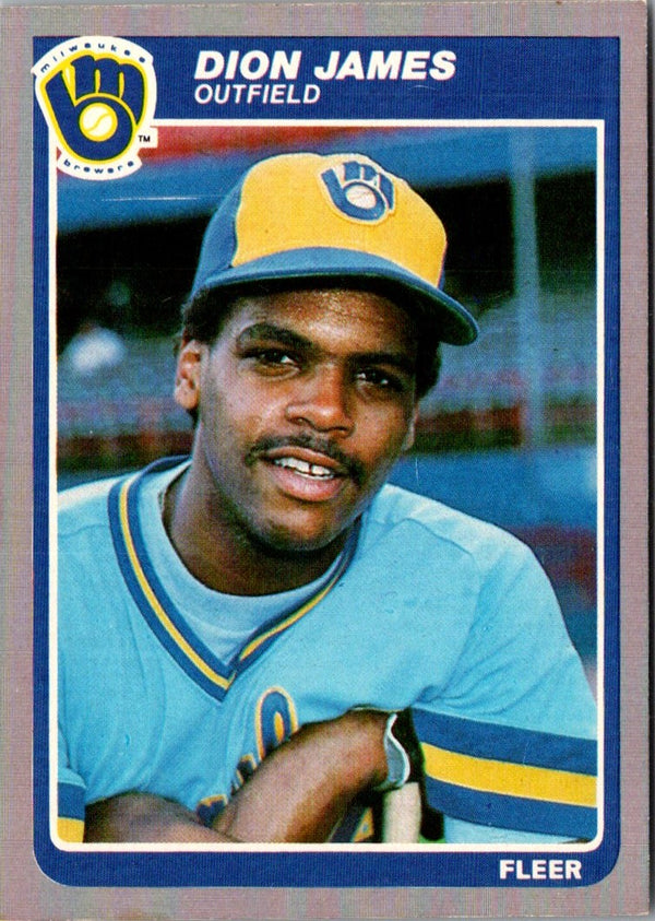 1985 Fleer Dion James #584