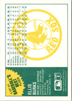 1988 Fleer Baseball's Best Sluggers vs Pitchers Ellis Burks #5