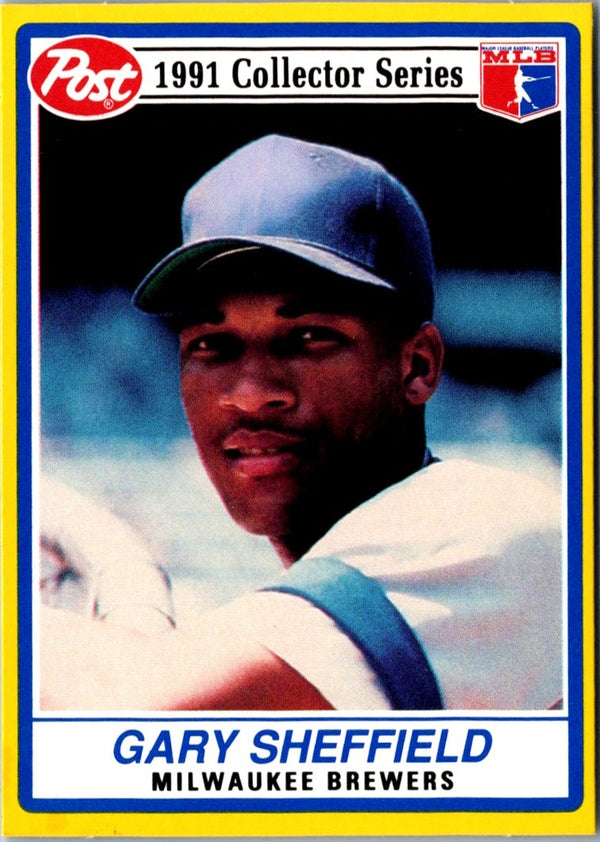 1991 Post Cereal Gary Sheffield #15