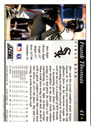 1993 Score The Franchise Frank Thomas