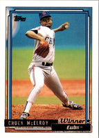 1992 Topps Gold Winners Chuck McElroy #727
