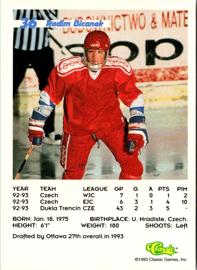 1993 Classic Radim Bicanek