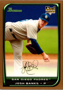2008 Bowman Draft Picks & Prospects Josh Banks