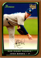 2008 Bowman Draft Picks & Prospects Josh Banks #BDP7 Rookie