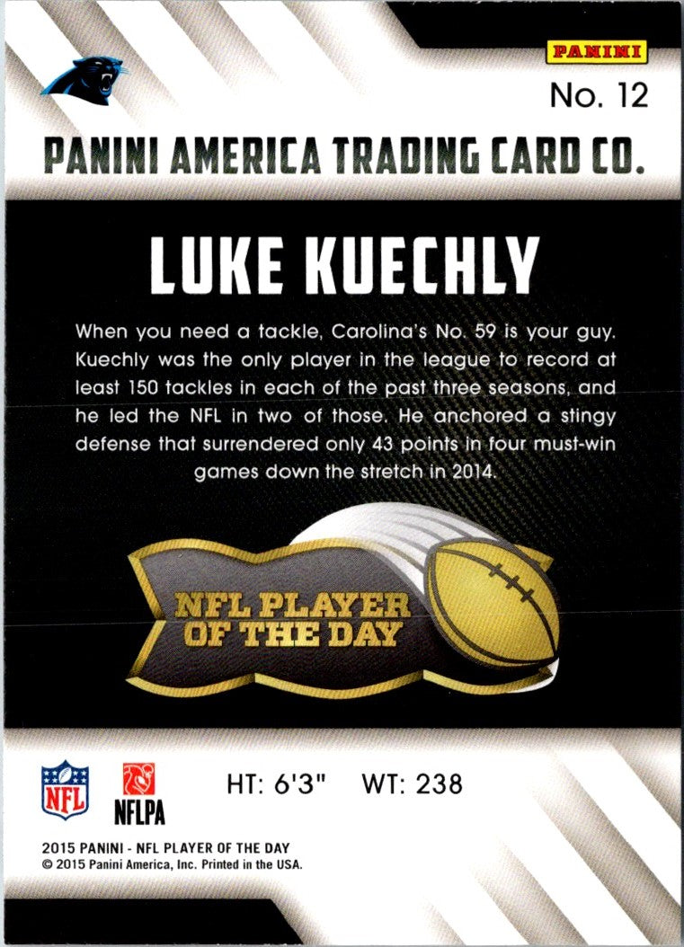 2014 Panini Absolute Luke Kuechly