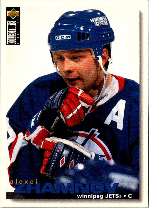 1995 Collector's Choice Alexei Zhamnov #49