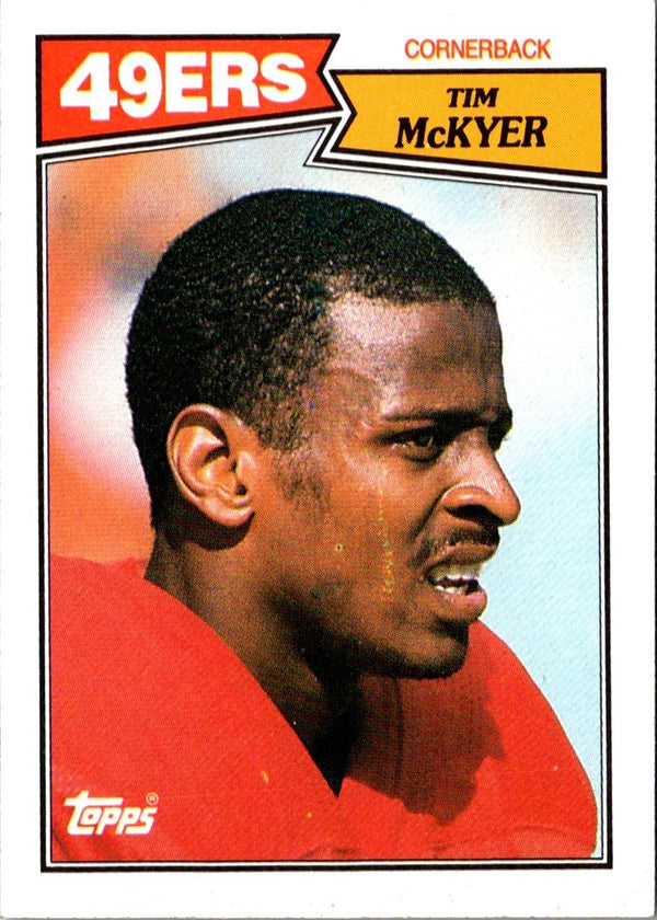 1987 Topps Tim McKyer #121 Rookie NM+