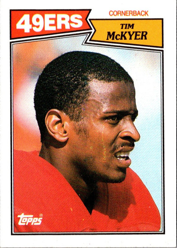 1987 Topps Tim McKyer #121 Rookie NM+