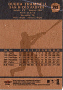 2002 Fleer Tradition Bubba Trammell