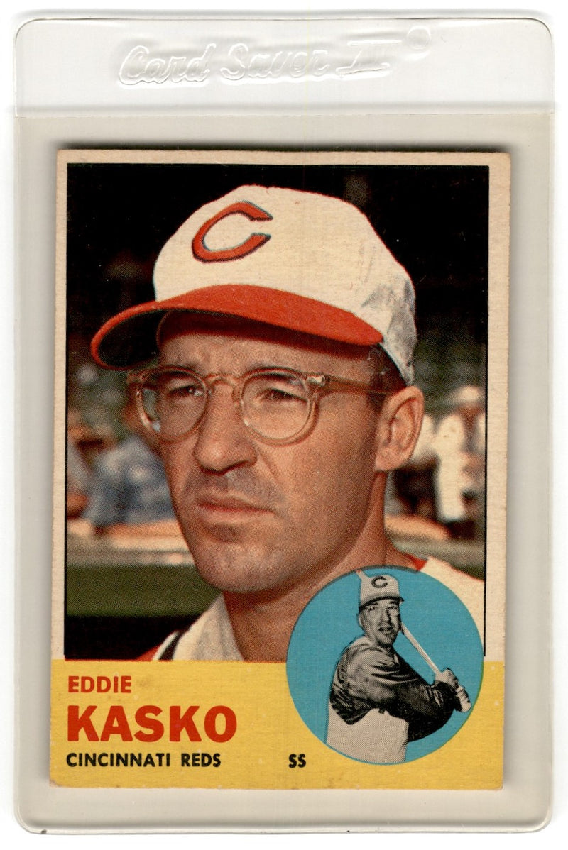 1963 Topps Eddie Kasko