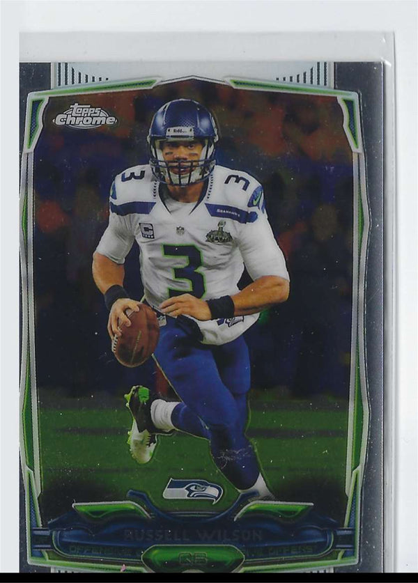 2014 Topps Chrome Russell Wilson #102