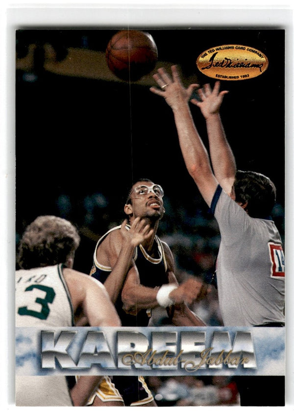 1994 Ted Williams Kareem Abdul-Jabbar Kareem Abdul-Jabbar #KAJ4