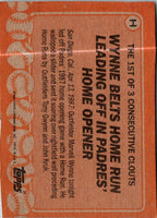 1988 Topps Marvell Wynne #NNO
