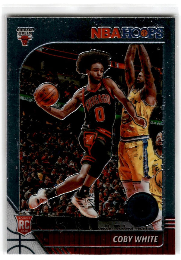 2019 Hoops Coby White #204 Rookie