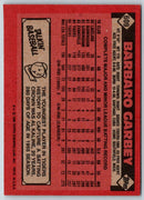1986 Topps Barbaro Garbey
