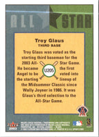 2003 Fleer Tradition Update Troy Glaus #U205