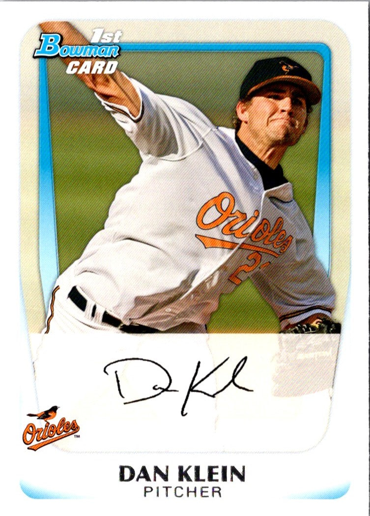 2011 Bowman Prospects Dan Klein